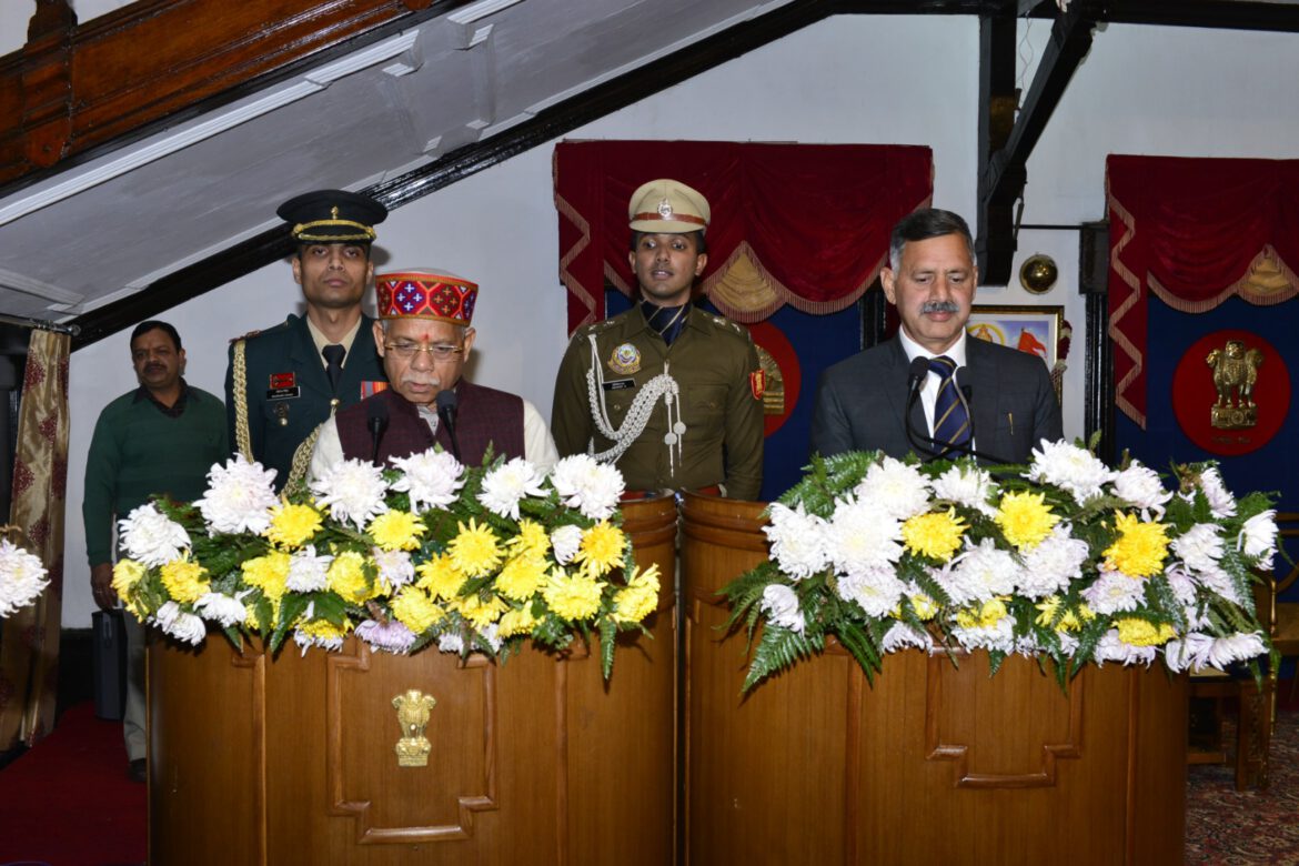 हिमाचल प्रदेश मंत्रिमंडल का विस्तार,राज्यपाल ने दो नए मंत्रियों को दिलाई शपथ